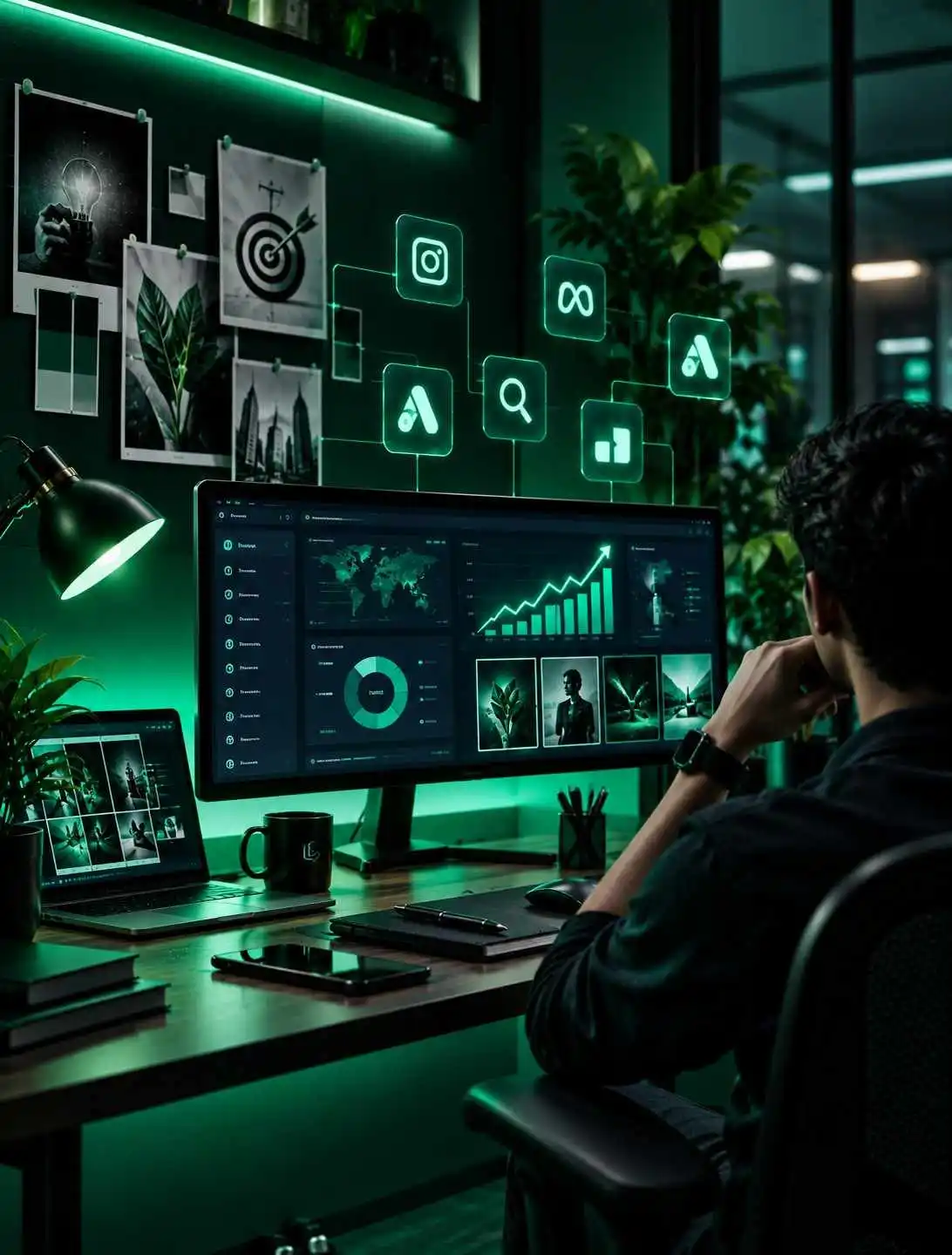 Data-driven digital marketing, SEO keyword ranking optimization and branding services by Aider Infotech
